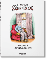 Cover von Robert Crumb. Sketchbook. Vol. 2: Sept. 1968-Jan. 1975