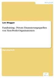 Cover von Fundraising - Private Finanzierungsquellen von Non-Profit-Organisationen
