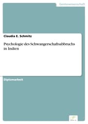Cover von Psychologie des Schwangerschaftsabbruchs in Indien