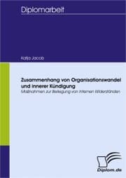 Cover von Zusammenhang von Organisationswandel und innerer Kündigung