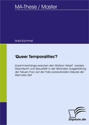 Cover von 'Queer Temporalities'?