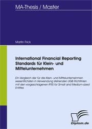 Cover von International Financial Reporting Standards für Klein- und Mittelunternehmen
