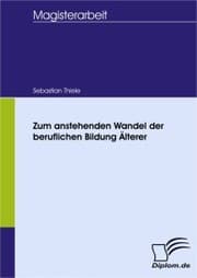 Cover von Zum anstehenden Wandel der beruflichen Bildung Älterer
