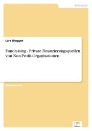 Cover von Fundraising - Private Finanzierungsquellen von Non-Profit-Organisationen