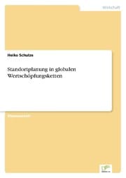 Cover von Standortplanung in globalen Wertschöpfungsketten