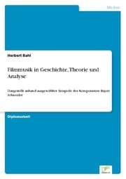 Cover von Filmmusik in Geschichte, Theorie und Analyse