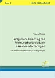 Cover von Energetische Sanierung des Wohnungsbestands durch Passivhaus-Technologien