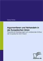 Cover von Argumentieren und Verhandeln in der Europäischen Union