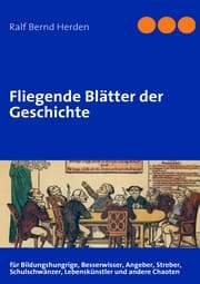 Cover von Fliegende Blätter der Geschichte