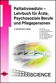 Cover von Palliativmedizin - Lehrbuch für Ärzte, Psychosoziale Berufe und Pflegepersonen