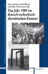 Cover von Das Jahr 1989 im deutsch-tschechisch-slowakischen Kontext