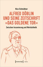 Cover von Alfred Döblin und seine Zeitschrift 'Das Goldene Tor'