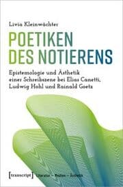 Cover von Poetiken des Notierens