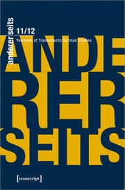 Cover von andererseits - Yearbook of Transatlantic German Studies
