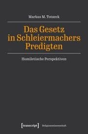 Cover von Das Gesetz in Schleiermachers Predigten
