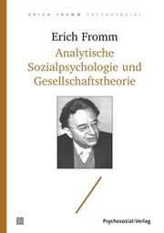 Cover von Analytische Sozialpsychologie und Gesellschaftstheorie