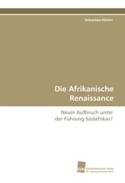 Cover von Die Afrikanische Renaissance