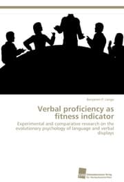 Cover von Verbal proficiency as fitness indicator