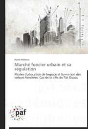 Cover von Marché foncier urbain et sa régulation