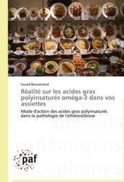 Cover von Réalité sur les acides gras polyinsaturés oméga-3 dans vos assiettes