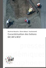 Cover von Caractérisation des bétons