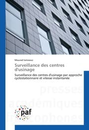 Cover von Surveillance des centres d'usinage