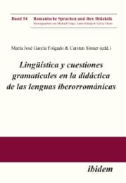 Cover von Lingüística y cuestiones gramaticales en la didáctica de las lenguas iberorrománicas