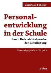 Cover von Personalentwicklung in der Schule durch Unterrichtsbesuche der Schulleitung