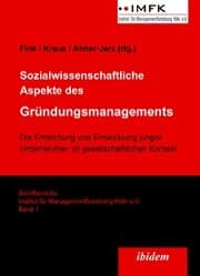 Cover von Sozialwissenschaftliche Aspekte des Gründungsmanagements