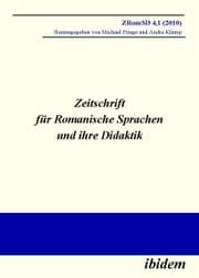 Cover von Zeitschrift für Romanische Sprachen und ihre Didaktik