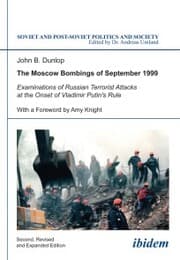 Cover von The Moscow Bombings of September 1999