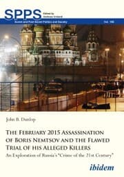 Cover von The February 2015 Assassination of Boris Nemtsov and the Flawed Trial of his Alleged Killers