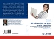 Cover von EHR Interventions for 'Beers Criteria' Prescribing
