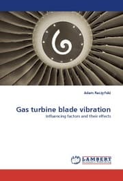 Cover von Gas turbine blade vibration
