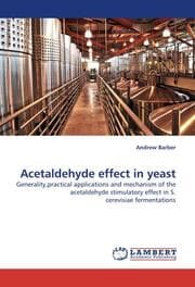 Cover von Acetaldehyde effect in yeast