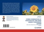 Cover von HYBRID COMBINATION OF PHOTOVOLTAIC AND WIND ENERGY CONVERSION SYSTEM