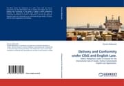 Cover von Delivery and Conformity under CISG and English Law.