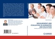 Cover von MEASUREMENT AND EVALUATION IN HUMANITIES AND EDUCATION