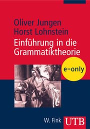 Cover von Einführung in die Grammatiktheorie