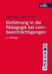 Cover von Einführung in die Pädagogik bei Lernbeeinträchtigungen