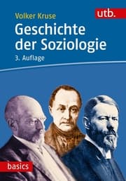 Cover von Geschichte der Soziologie