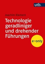 Cover von Technologie geradliniger und drehender Führungen