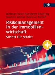 Cover von Risikomanagement in der Immobilienwirtschaft Schritt für Schritt