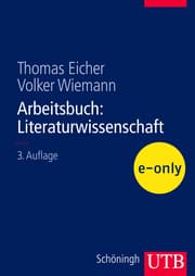 Cover von Arbeitsbuch: Literaturwissenschaft