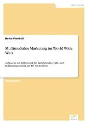 Cover von Multimediales Marketing im World Wide Web