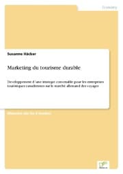 Cover von Marketing du tourisme durable