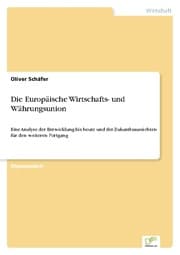 Cover von Die Europäische Wirtschafts- und Währungsunion