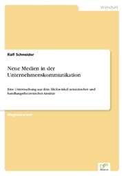 Cover von Neue Medien in der Unternehmenskommunikation