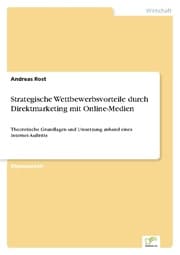 Cover von Strategische Wettbewerbsvorteile durch Direktmarketing mit Online-Medien