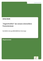 Cover von 'Superweiber' im neuen deutschen Frauenroman